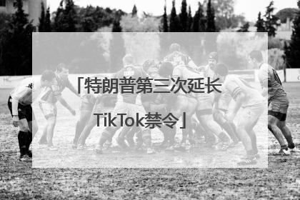 特朗普第三次延长TikTok禁令