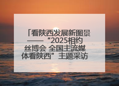 看陕西发展新图景——“2025相约丝博会 全国主流媒体看陕西”主题采访活动见闻