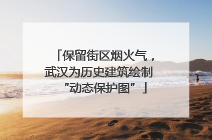 保留街区烟火气，武汉为历史建筑绘制“动态保护图”