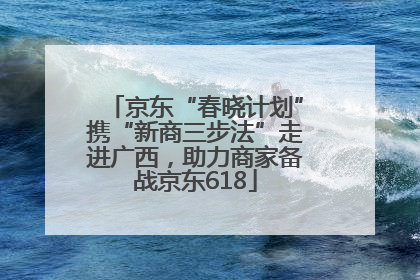 京东“春晓计划”携“新商三步法”走进广西，助力商家备战京东618