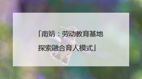 南靖：劳动教育基地探索融合育人模式
