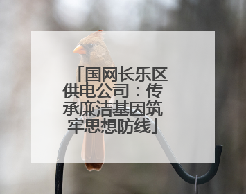 国网长乐区供电公司：传承廉洁基因筑牢思想防线