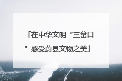 在中华文明“三岔口”感受蔚县文物之美