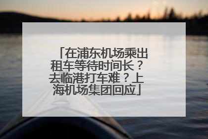 在浦东机场乘出租车等待时间长？去临港打车难？上海机场集团回应