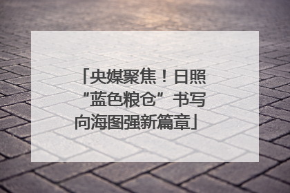 央媒聚焦！日照“蓝色粮仓”书写向海图强新篇章