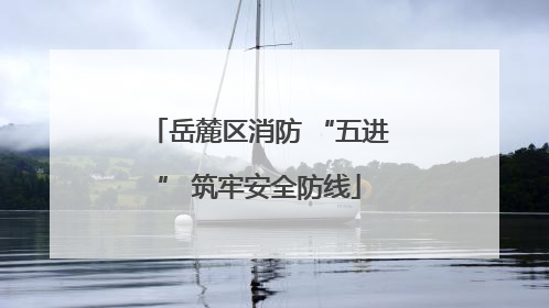 岳麓区消防 “五进” 筑牢安全防线
