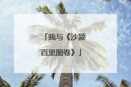 我与《沙颍百里图卷》