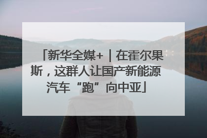 新华全媒+｜在霍尔果斯，这群人让国产新能源汽车“跑”向中亚