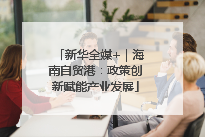 新华全媒+｜海南自贸港：政策创新赋能产业发展
