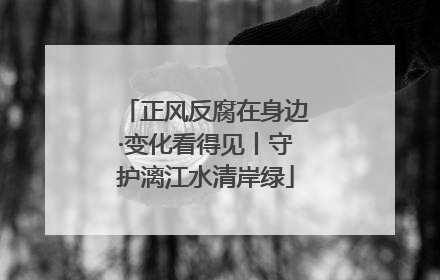 正风反腐在身边·变化看得见丨守护漓江水清岸绿