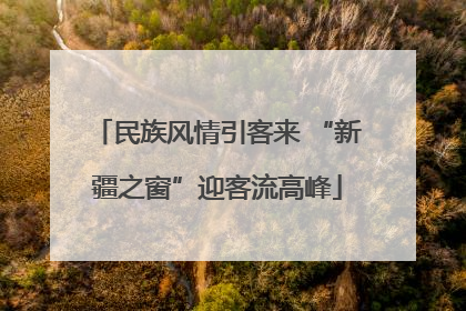 民族风情引客来 “新疆之窗”迎客流高峰