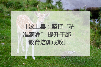 汶上县：坚持“精准滴灌” 提升干部教育培训成效