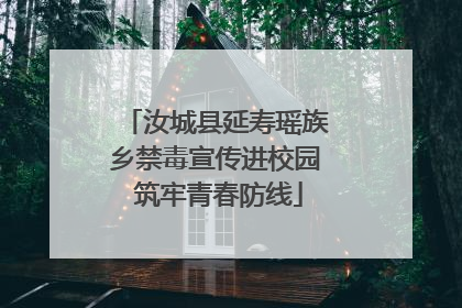 汝城县延寿瑶族乡禁毒宣传进校园 筑牢青春防线