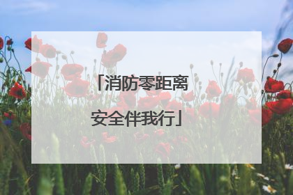 消防零距离 安全伴我行