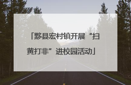 黟县宏村镇开展“扫黄打非”进校园活动